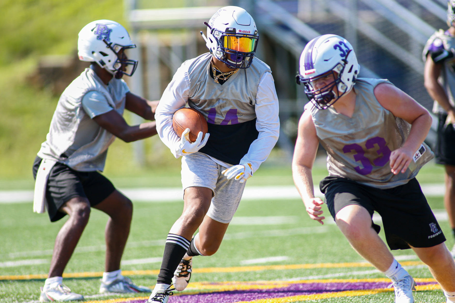 Patrick Henry football practice